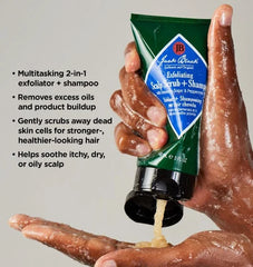 Exfoliating Scalp Scrub + Shampoo