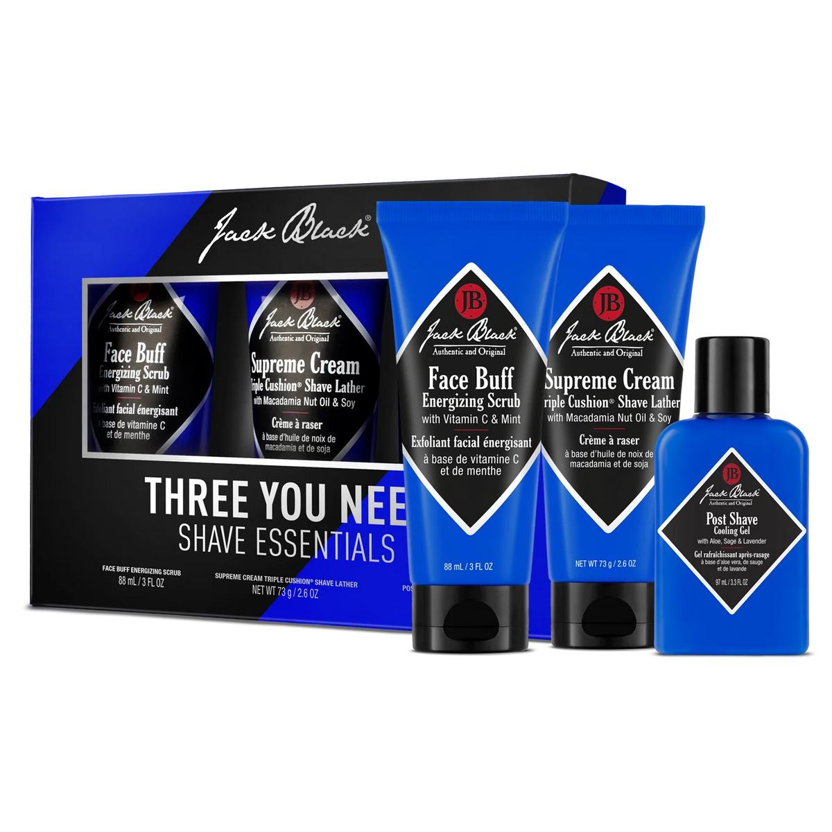 Three You Need Shave Essentials